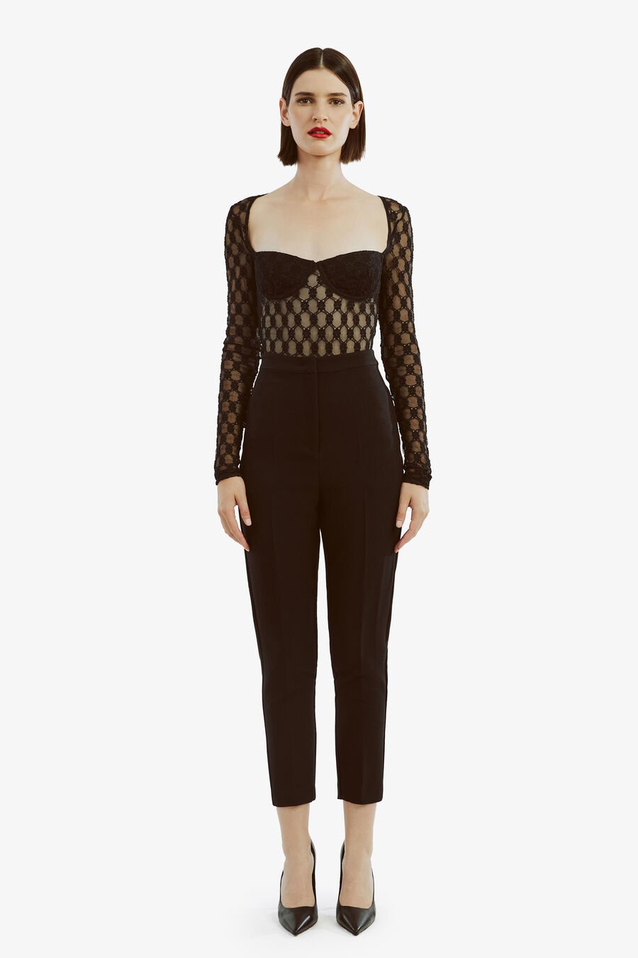 TAILORED PANT in colour BLACK